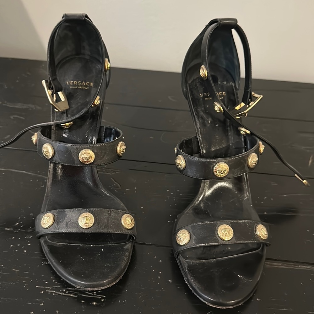 Versace Mudusa heels